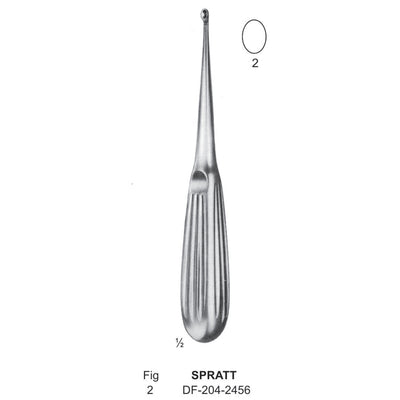 Spratt Bone Curettes, Fig.2, 17cm  (DF-204-2456)