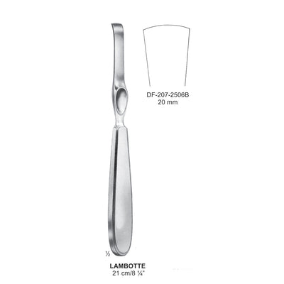 Lambotte Periosteal Elevators 21Cm, 20mm (DF-207-2506B)