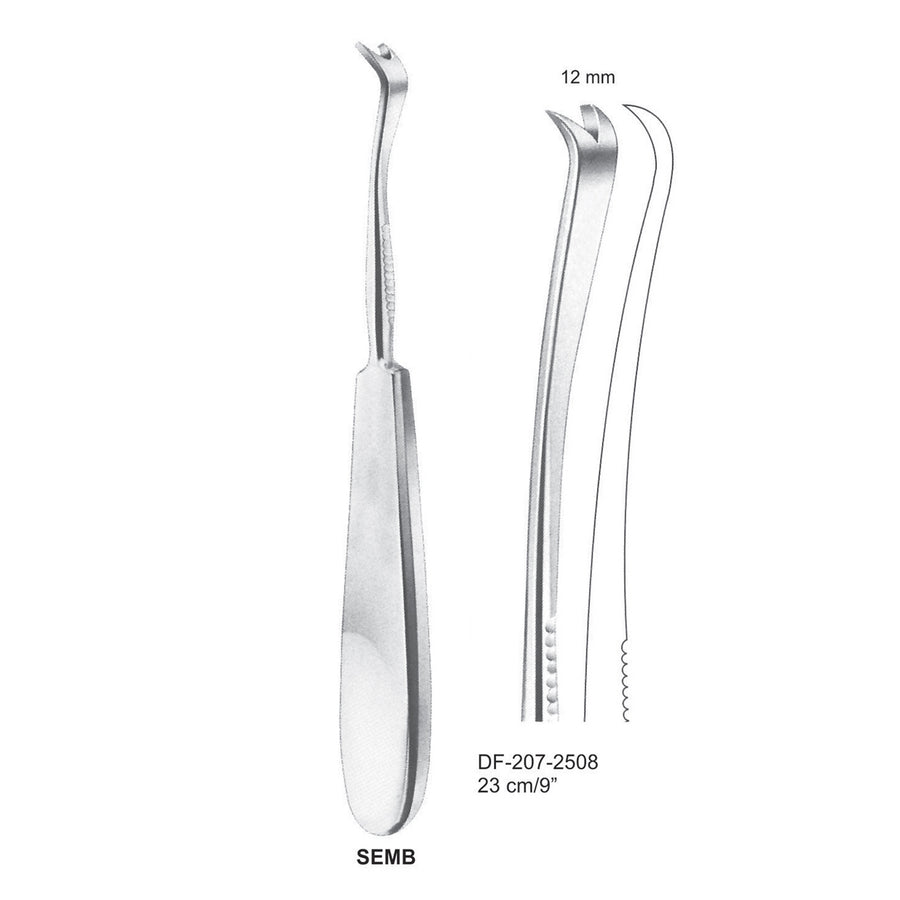 Semb Periosteal, 23 Cm, 12mm (DF-207-2508) by Dr. Frigz