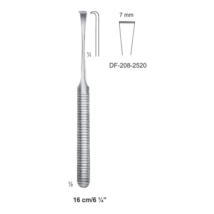 Raspatory, Width 7mm , 16cm  (DF-208-2520) by Dr. Frigz