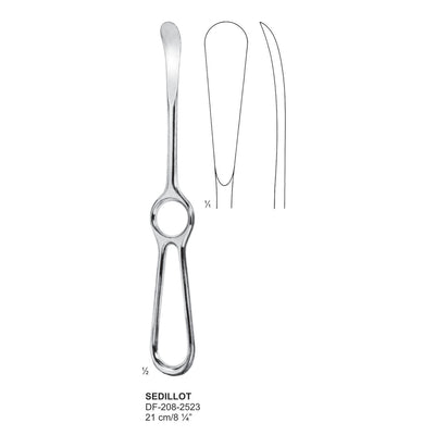 Sedillot Raspatory  21cm  (DF-208-2523) by Dr. Frigz