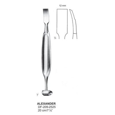 Alexander Raspatory, 12mm , 20cm  (DF-209-2525) by Dr. Frigz