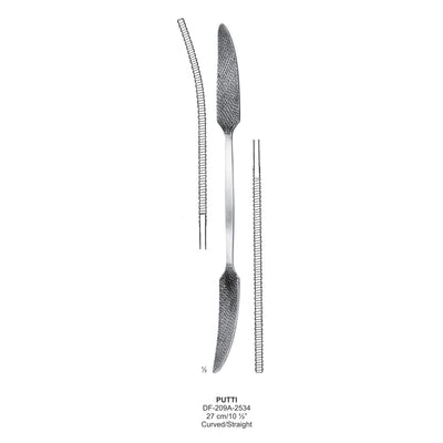 Putti Bone Raspatory 27cm Curved/Straight (DF-209A-2534)