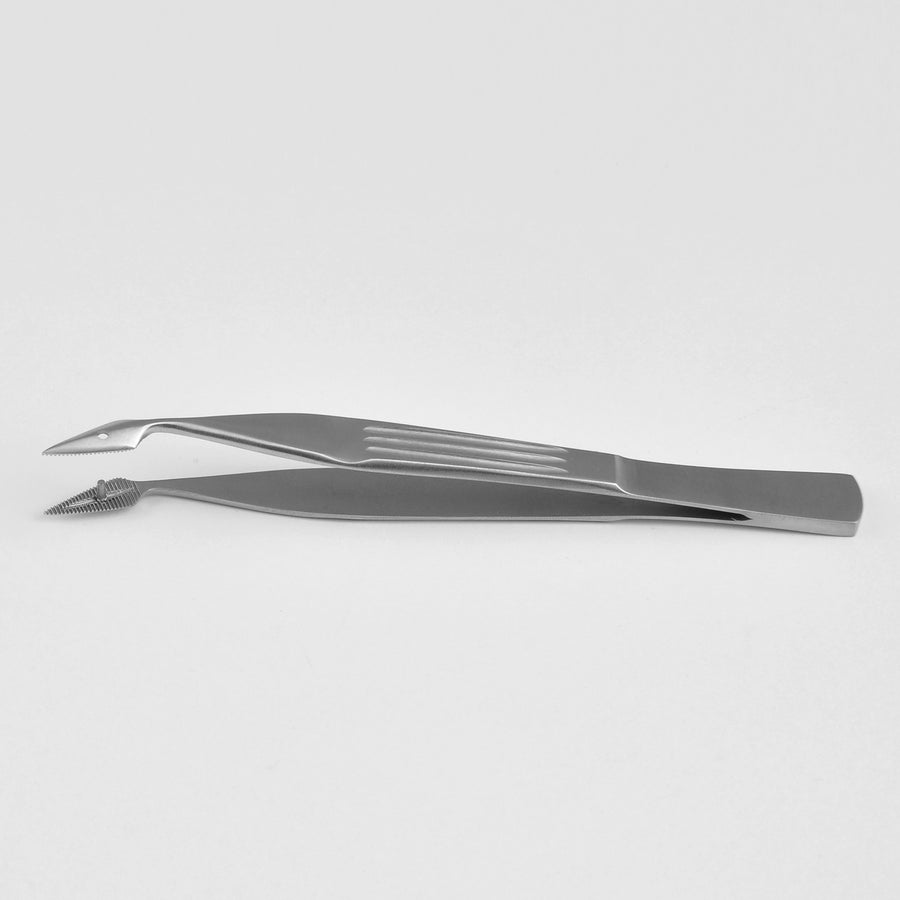 Walter-Carmalt Splinter Forceps 10.5cm Curved (DF-21-6220) by Dr. Frigz