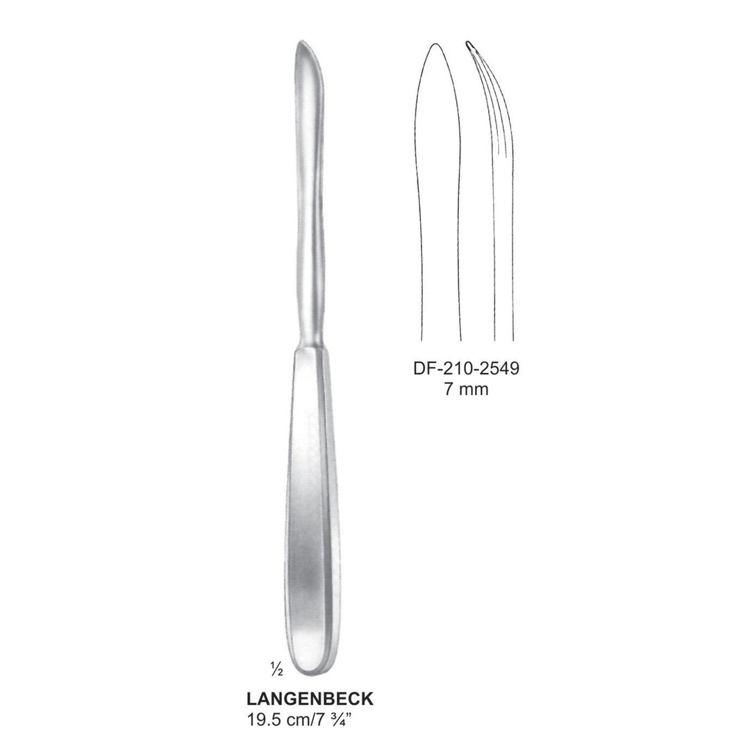 Langenbeck Elevators   7mm , 19.5cm  (DF-210-2549) by Dr. Frigz