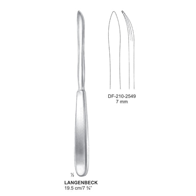 Langenbeck Elevators   7mm , 19.5cm  (DF-210-2549)