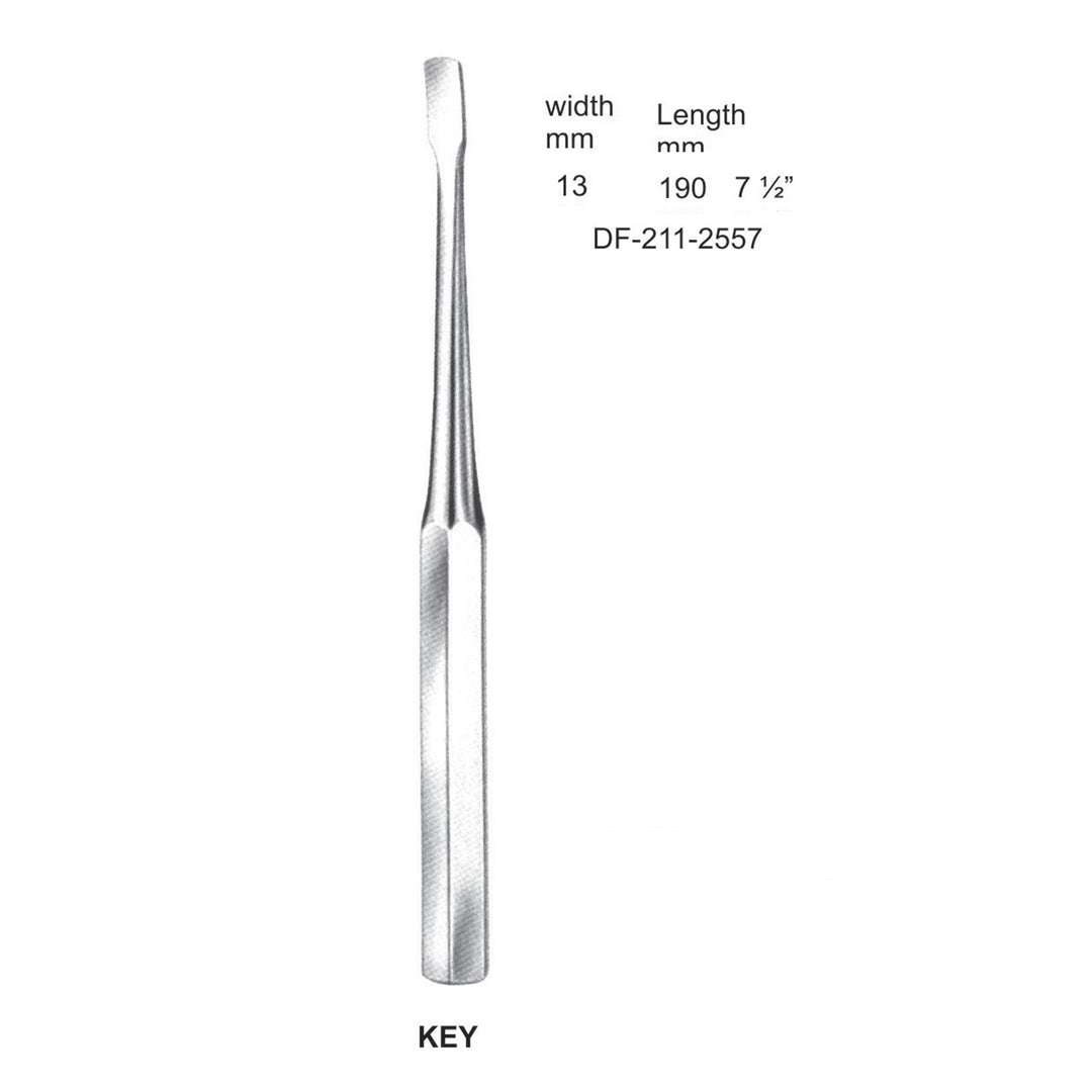 Key Elevator, Width 13mm , Length 190mm (DF-211-2557) by Dr. Frigz