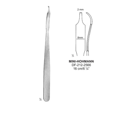 Mini-Hohmann Bone Lever 2Mm/8mm , Fat 16cm  (DF-212-2566)