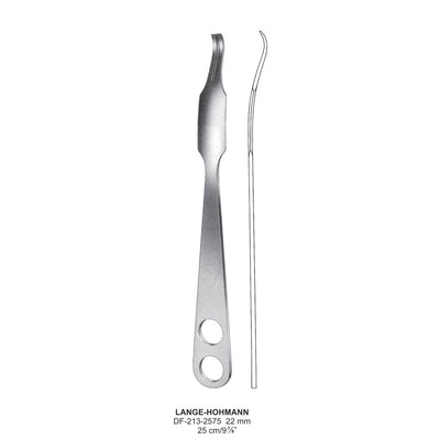 Lange-Hohmann Bone Levers, 22mm , 25cm (DF-213-2575) by Dr. Frigz