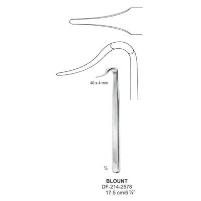 Blount Bone Lever, 17.5Cm, 40X4mm (DF-214-2578)