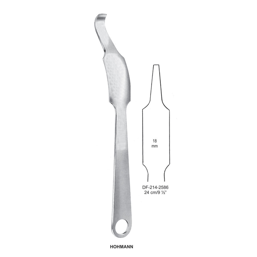 Hohmann Bone Lever, 24cm , 18mm (DF-214-2586) by Dr. Frigz