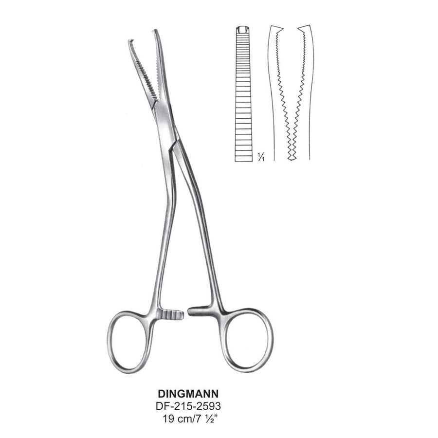 Dingmann Bone Holding Forceps 19cm  (DF-215-2593) by Dr. Frigz