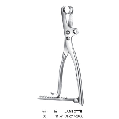 Lambotte Bone Holding Forceps Adjustable 30cm  (DF-217-2605)