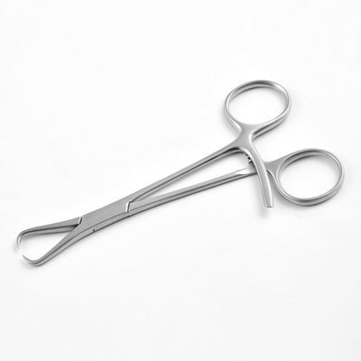 Bone Holding Forceps Extra Long Ratchet With Guide As Per Picture 14cm (DF-218-2617A) by Dr. Frigz