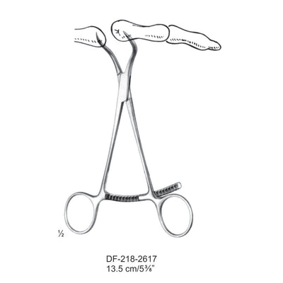 Bone Holding Forceps Extra Long Ratchet 13.5cm (DF-218-2617)