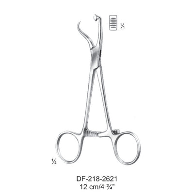 Bone Holding Forceps, 12cm  (DF-218-2621) by Dr. Frigz