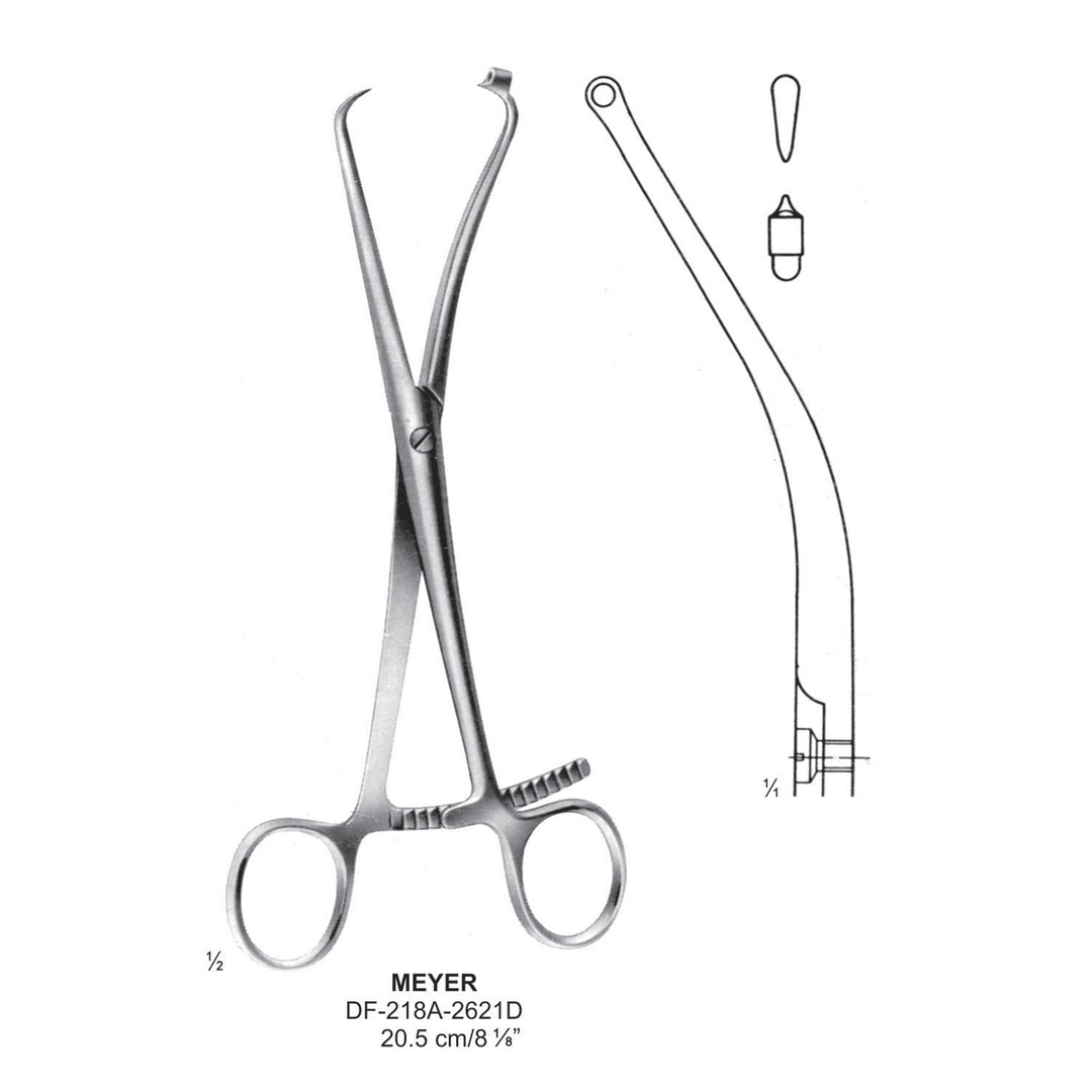 Meyer Reposition Forceps 20.5cm , Long Ratchet (DF-218A-2621D) by Dr. Frigz