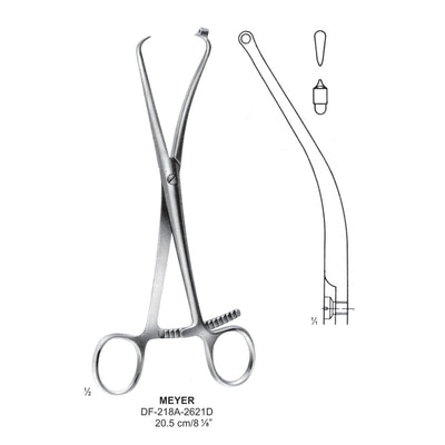 Meyer Reposition Forceps 20.5cm , Long Ratchet (DF-218A-2621D)