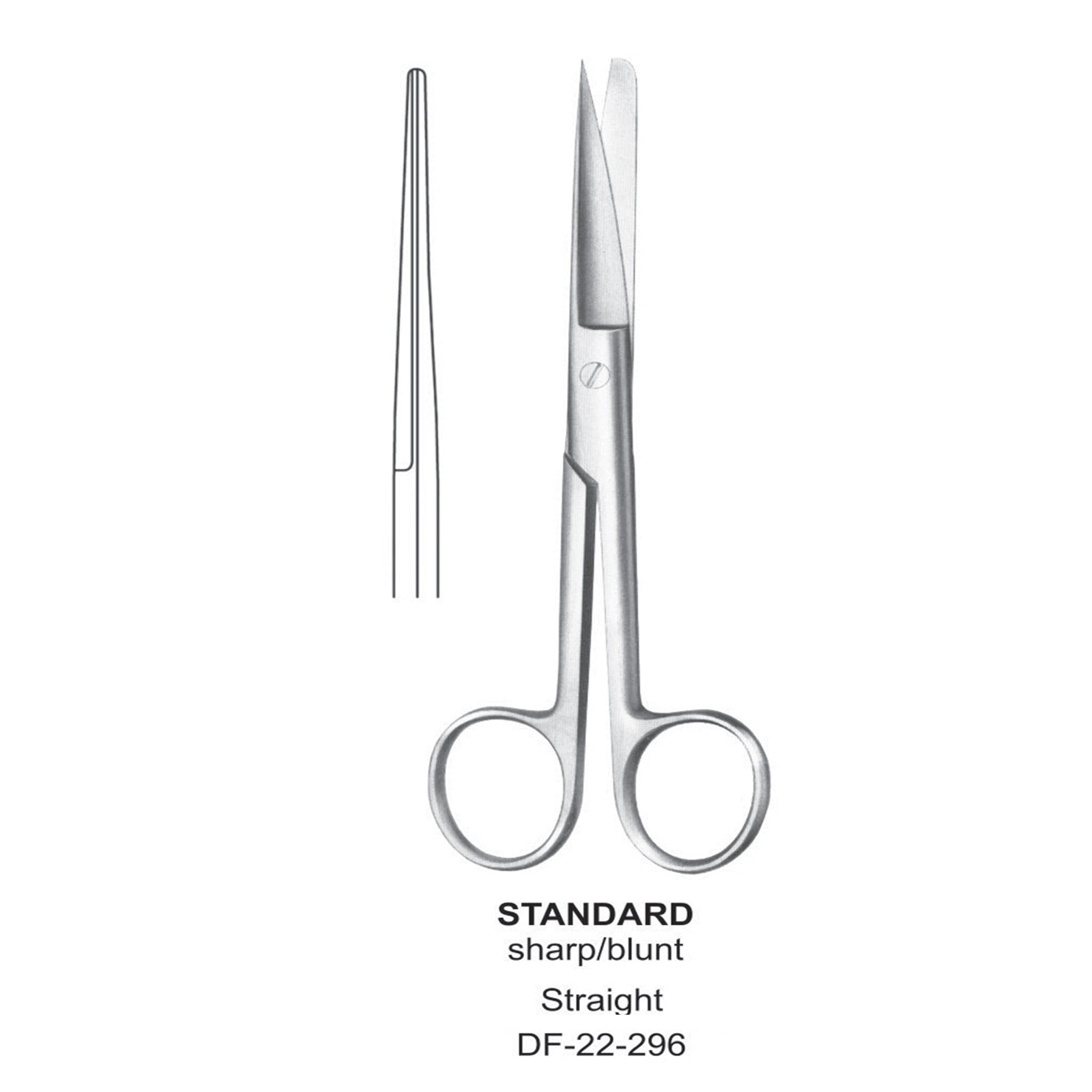 Standard Operating Scissors Surgery Instrument – Dr Frigz