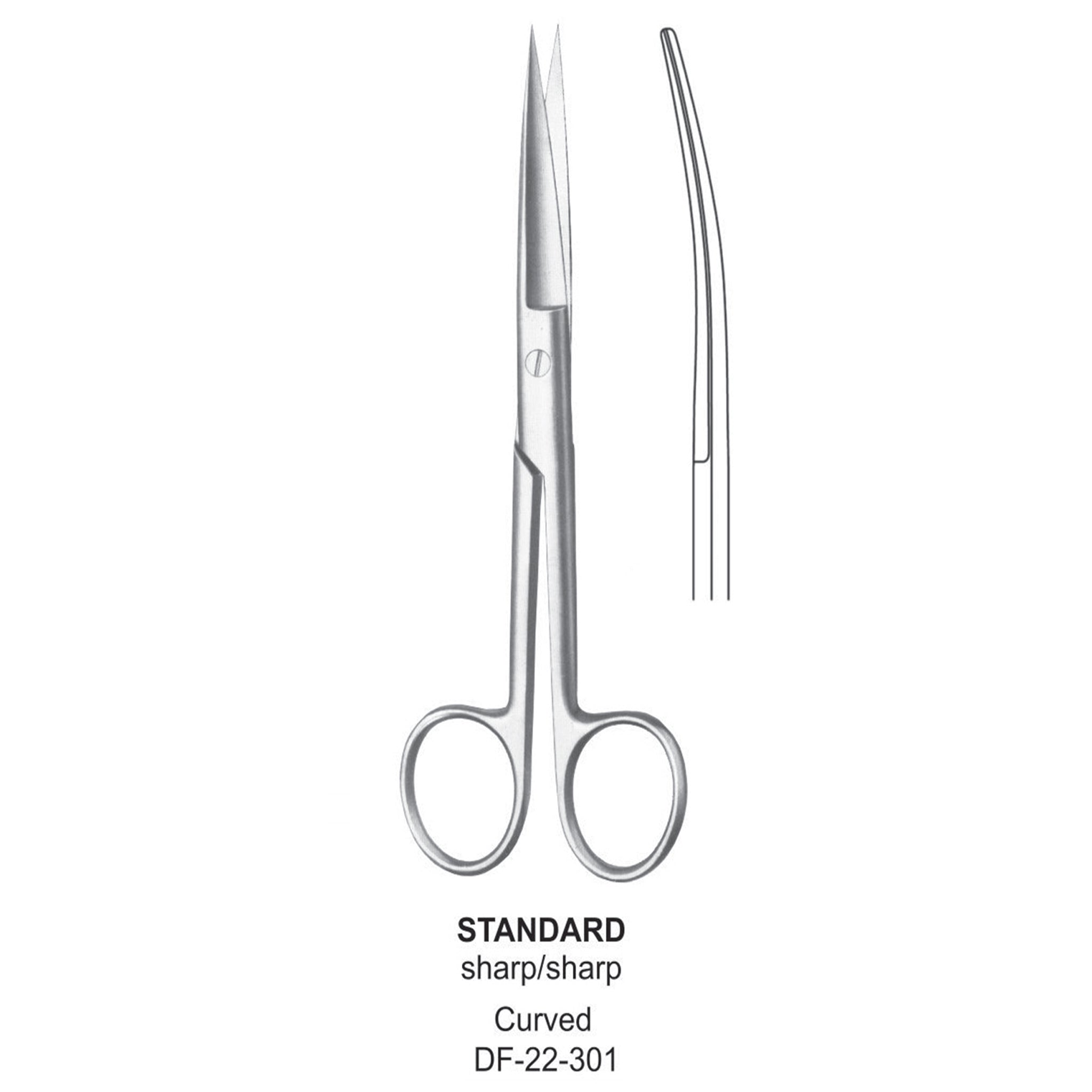 Standard Operating Scissors Surgery Instrument – Dr Frigz