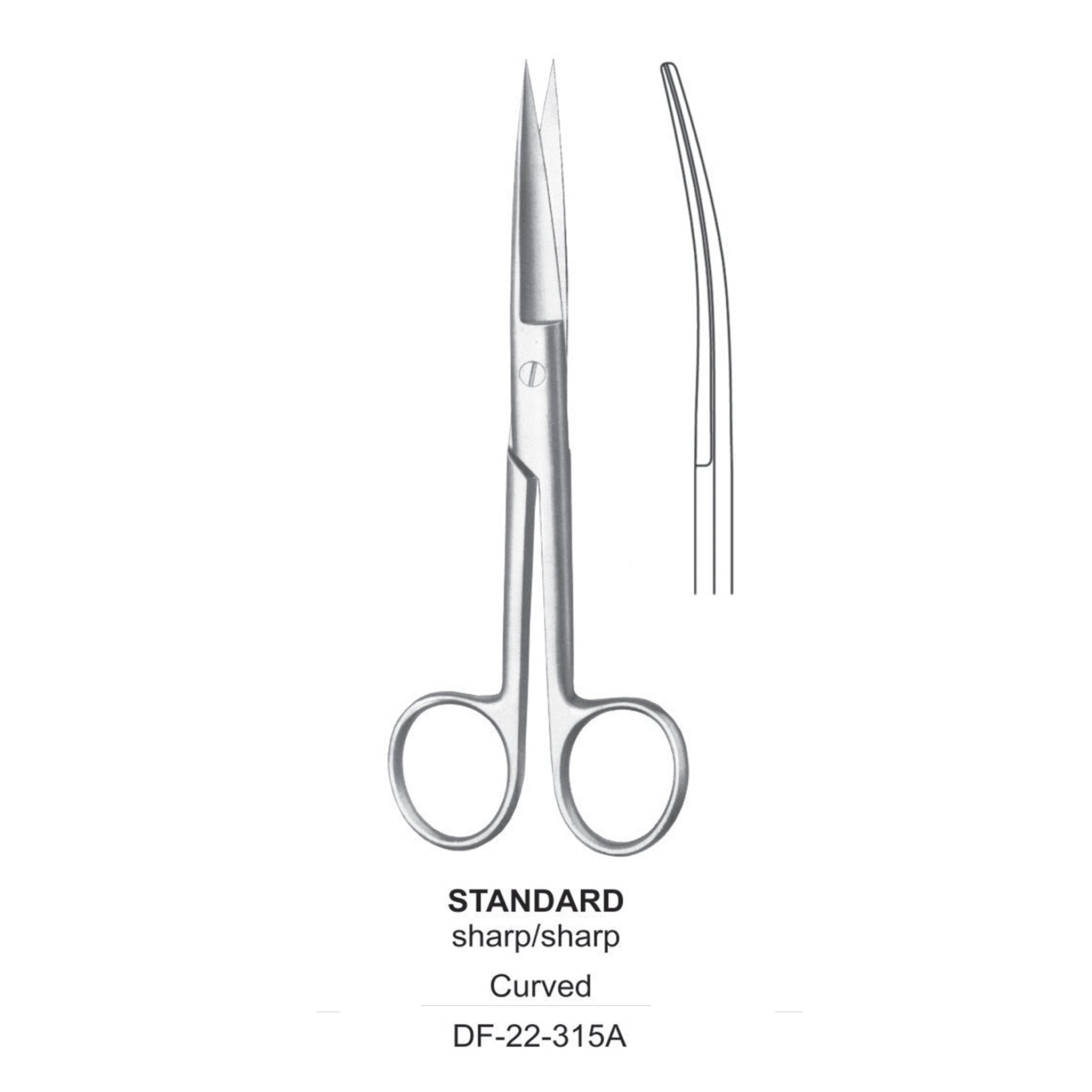 Standard Operating Scissors Surgery Instrument – Dr Frigz