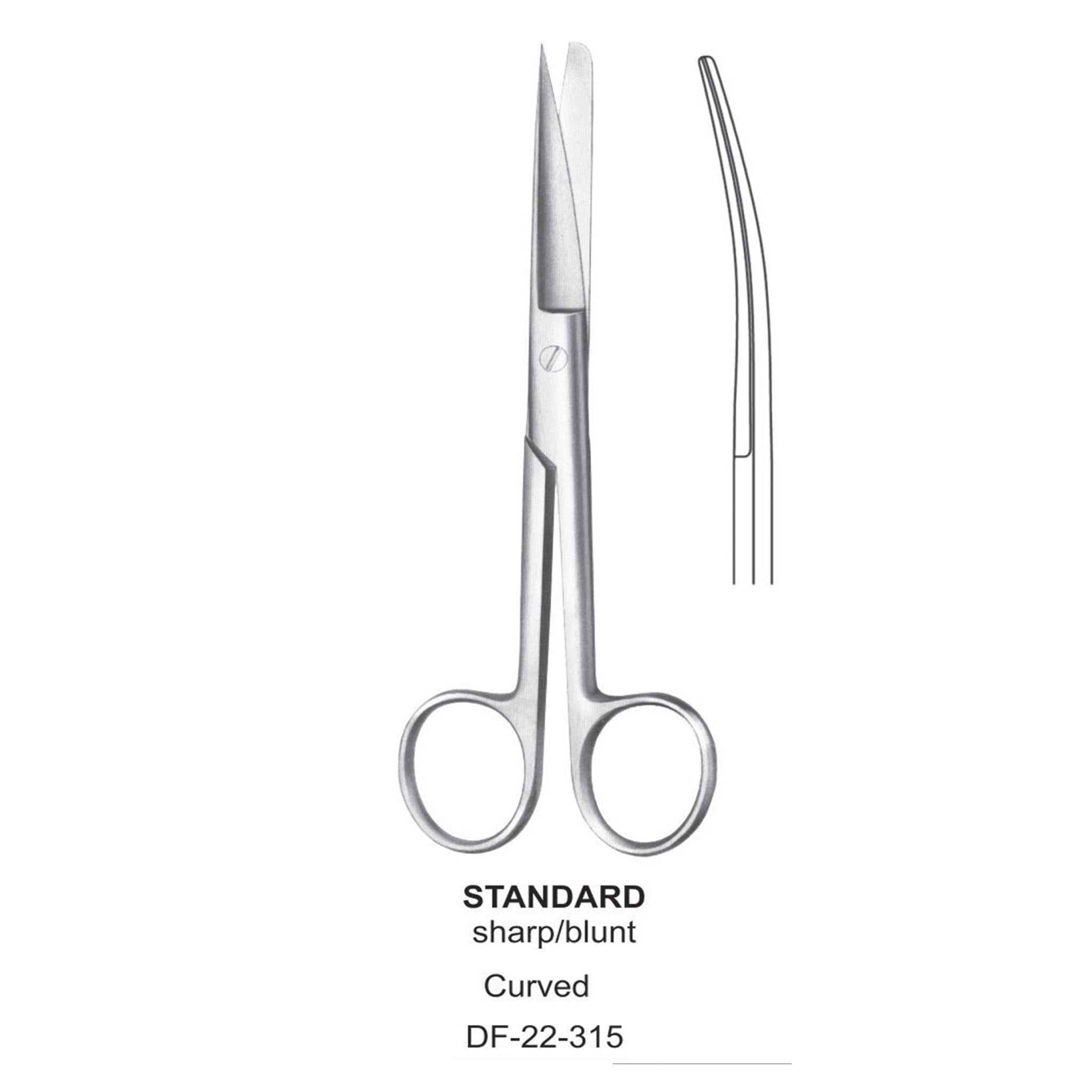 Standard Operating Scissors Surgery Instrument – Dr Frigz