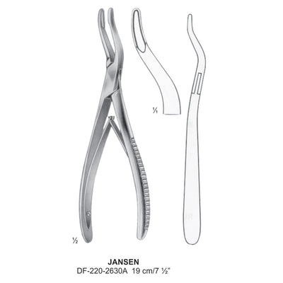 Jansen Bone Rongeurs 19cm (DF-220-2630A)