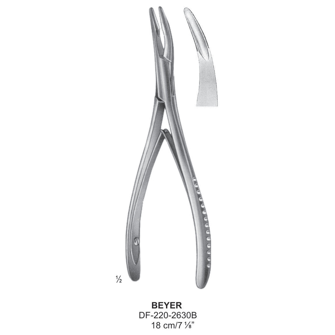 Beyer Bone Rongeurs 18cm (DF-220-2630B) by Dr. Frigz
