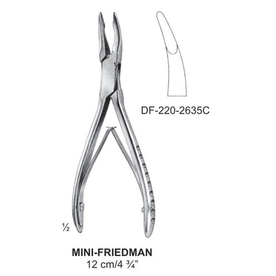 Mini Friedman  Bone Rongeurs 12 cm  (DF-220-2635C)