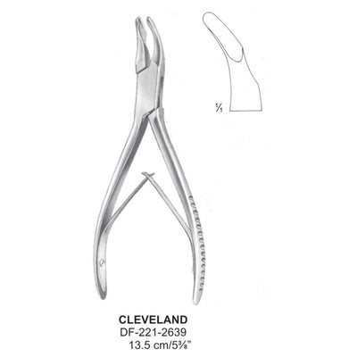Cleveland Bone Rongeurs  13.5cm (DF-221-2639) by Dr. Frigz