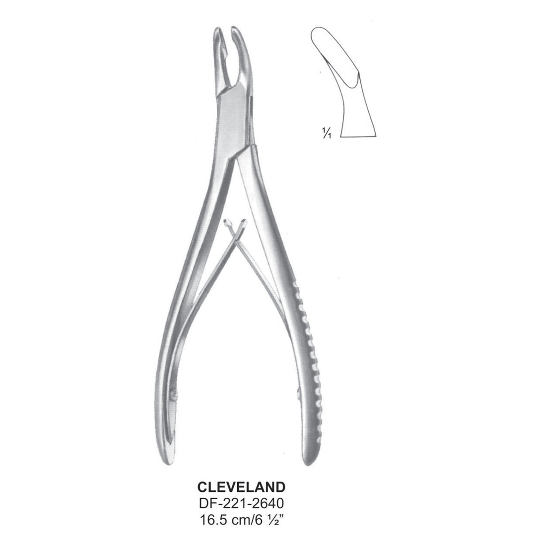 Cleveland Bone Rongeurs , 16.5cm (DF-221-2640) by Dr. Frigz