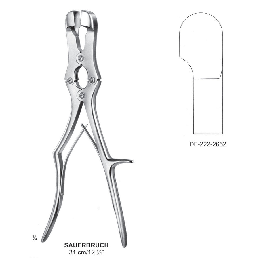 Sauerbruch Bone Rongeurs , 31cm (DF-222-2652) by Dr. Frigz
