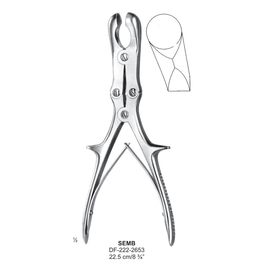 Semb Bone Rongeurs , 22.5cm  (DF-222-2653) by Dr. Frigz