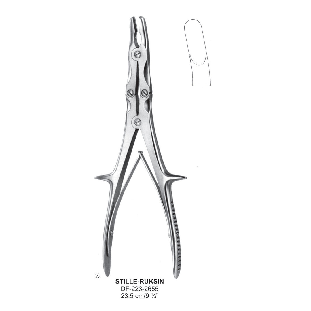 Stille-Ruskin Bone Rongeurs  23.5cm  (DF-223-2655) by Dr. Frigz