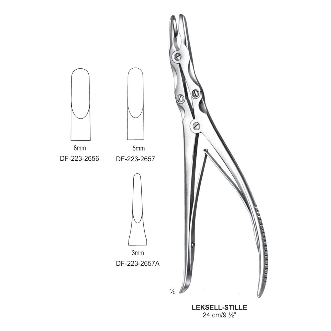 Leksell Stille Bone Rongeurs  5mm , 24cm  (DF-223-2657) by Dr. Frigz