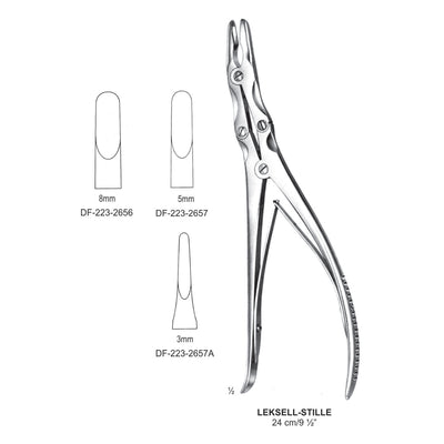 Leksell Stille Bone Rongeurs  5mm , 24cm  (DF-223-2657)