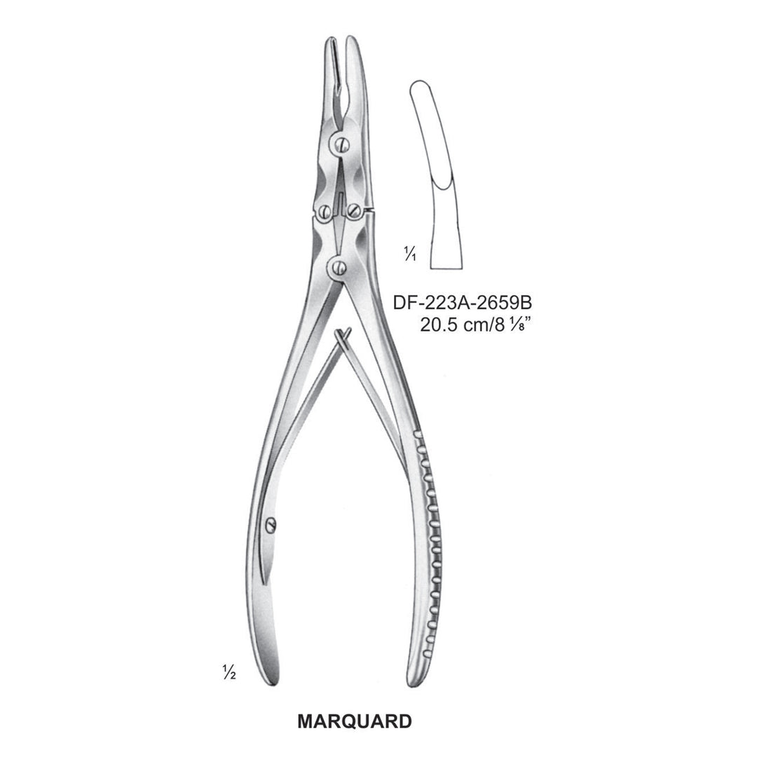 Marquard Bone Rongeurs 20.5cm (DF-223A-2659B) by Dr. Frigz