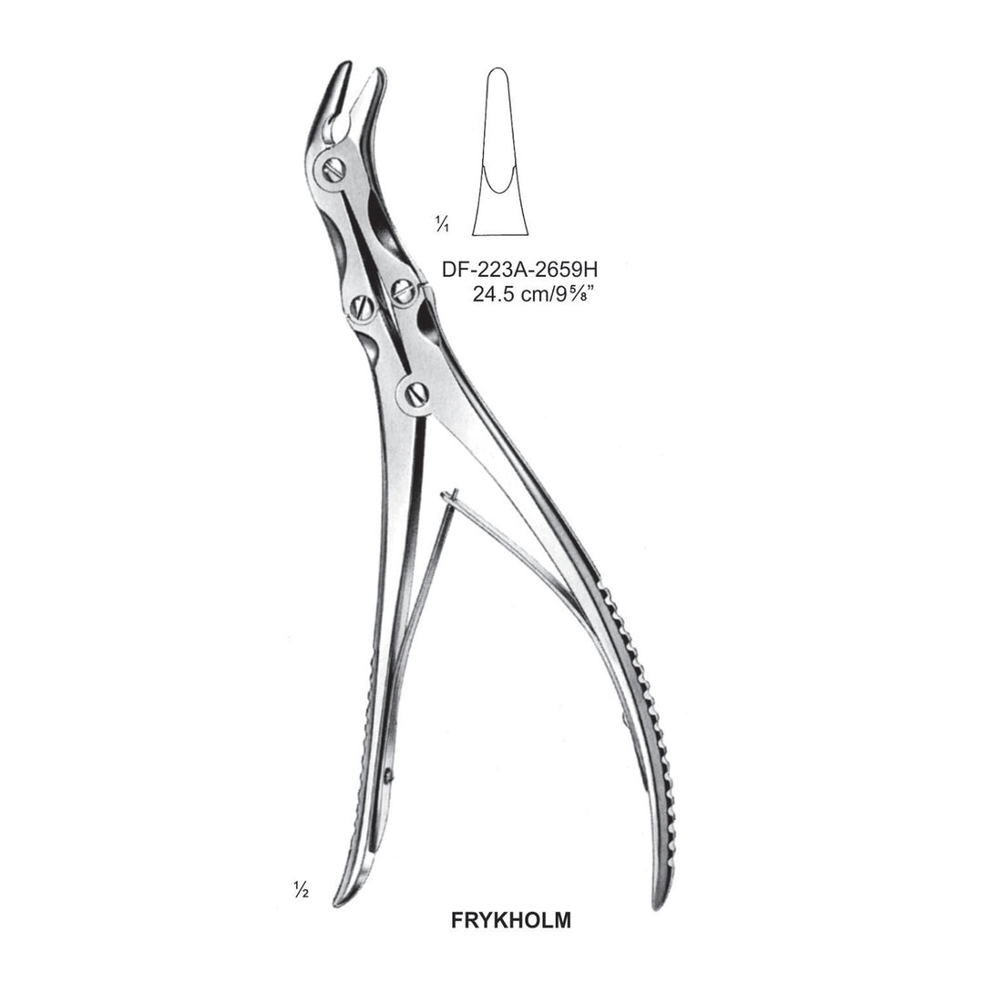 Frykholm Bone Rongeurs 24.5cm (DF-223A-2659H) by Dr. Frigz