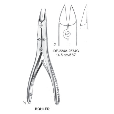 Bohler Bone Cutting Forceps 14.5cm (DF-224A-2674C)