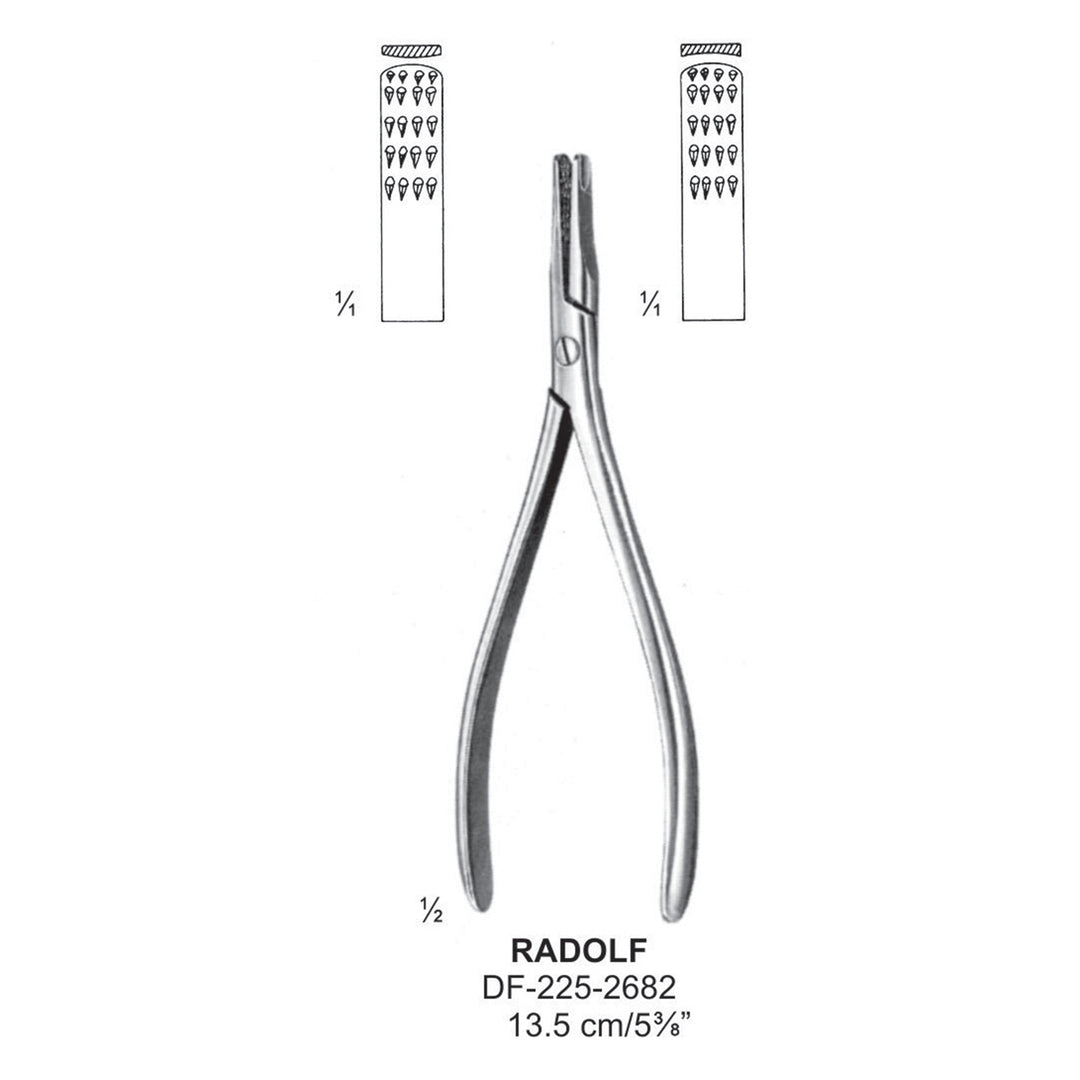 Radolf Nail Extracting Forceps 13.5cm  (DF-225-2682) by Dr. Frigz