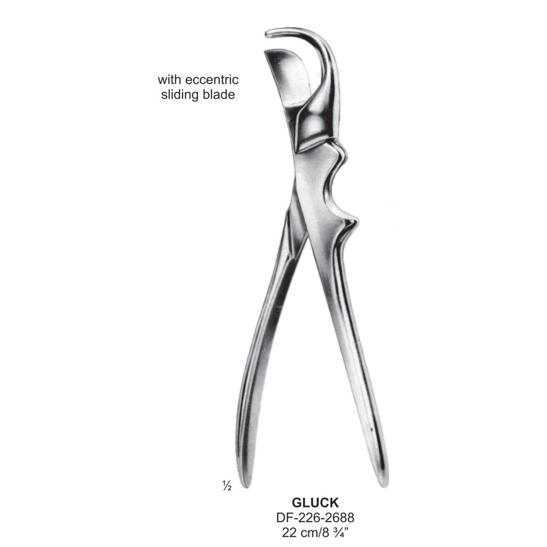 Gluck Bone And Rib Shears, 22cm  (DF-226-2688) by Dr. Frigz