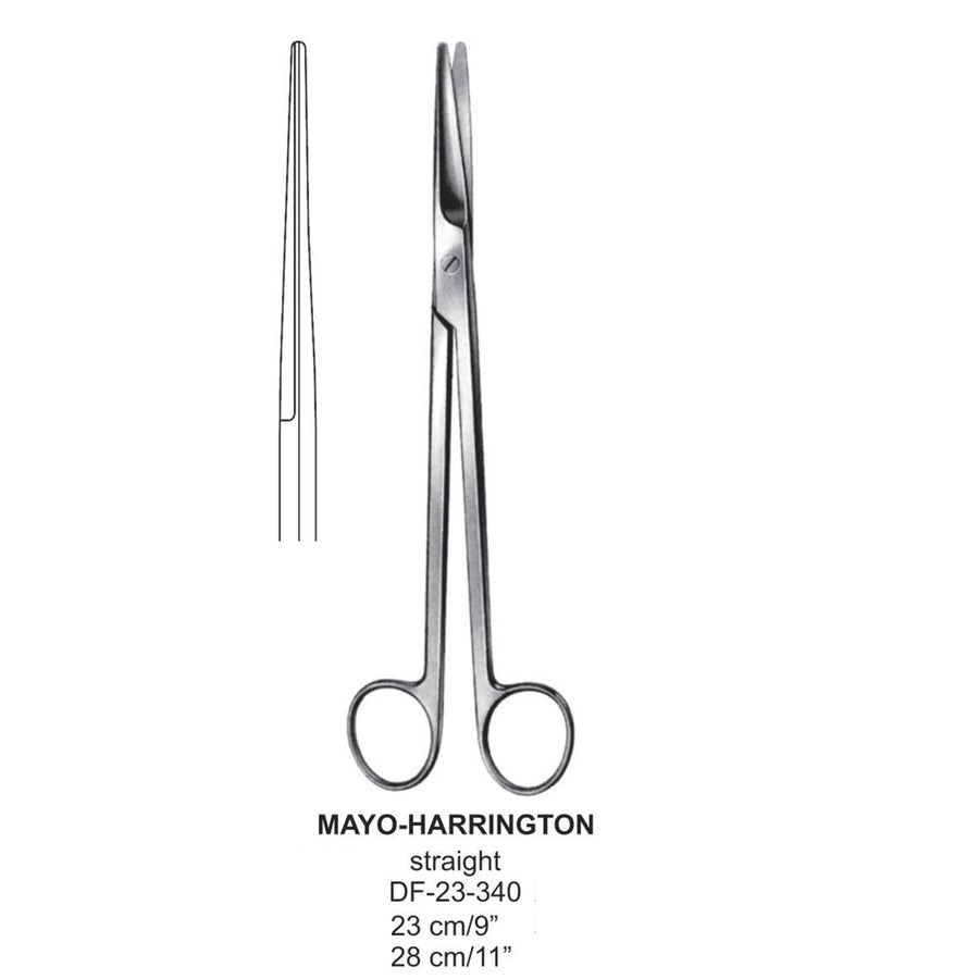 Mayo - Harrington Operating Scissors, Str, 23Cm  (Df-23-340) by Raymed