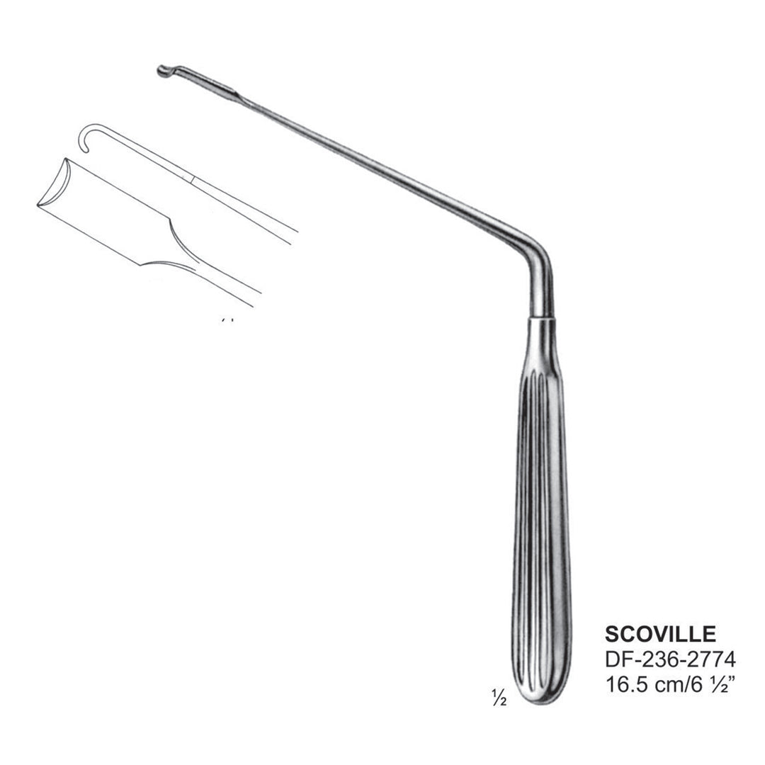 Scoville Nerve Retractors, 16.5cm  (DF-236-2774) by Dr. Frigz