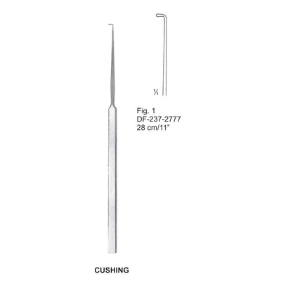 Cushing Nerve Hook Fig-1, 28cm  (DF-237-2777)