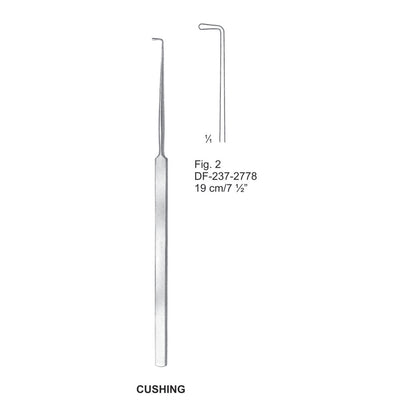 Cushing Nerve Hook Fig-2, 19cm  (DF-237-2778) by Dr. Frigz