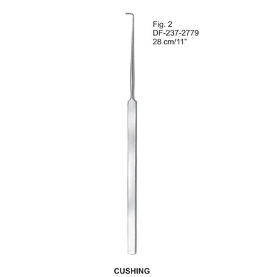 Cushing Nerve Hook Fig-2, 28cm  (DF-237-2779)