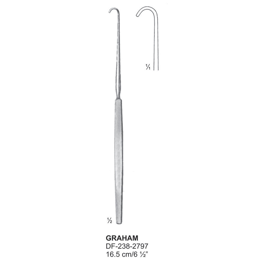 Graham Dura Hooks Blunt 16.5cm  (DF-238-2797) by Dr. Frigz