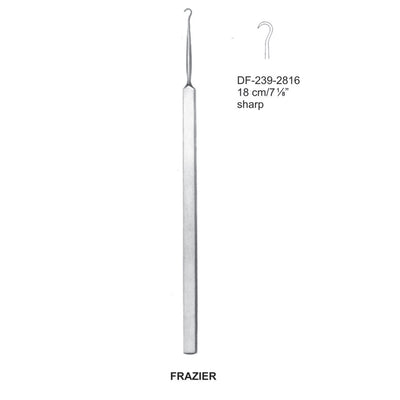 Frazier Dura Hooks 18cm (DF-239-2816) by Dr. Frigz