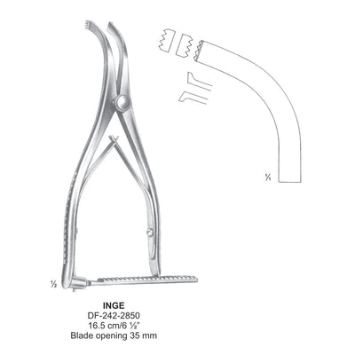 Inge Lamina Spreader 16.5Cm, Blade Opening 35mm (DF-242-2850)