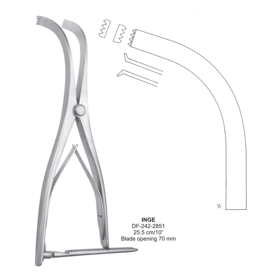 Inge Lamina Spreaders 25.5cm  (DF-242-2851) by Dr. Frigz